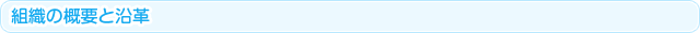組織の概要と沿革