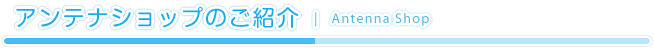 アンテナショップのご紹介